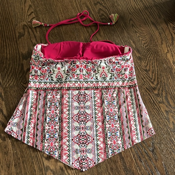 BECCA Floral Print Swim Set with Swim Cover - Picture 6 of 7